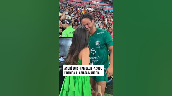 André Luiz Frambach faz gol e dedica a Larissa Manoela em Jogo das Estrelas!