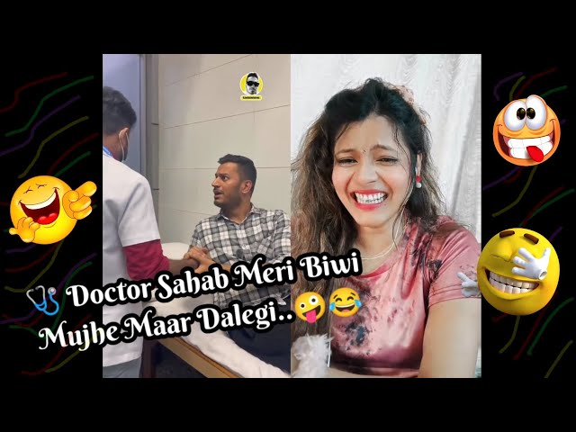 😂 Doctor Sahab Mujhe Bacha lo 😁🤪 #joytimisty #comedy class=