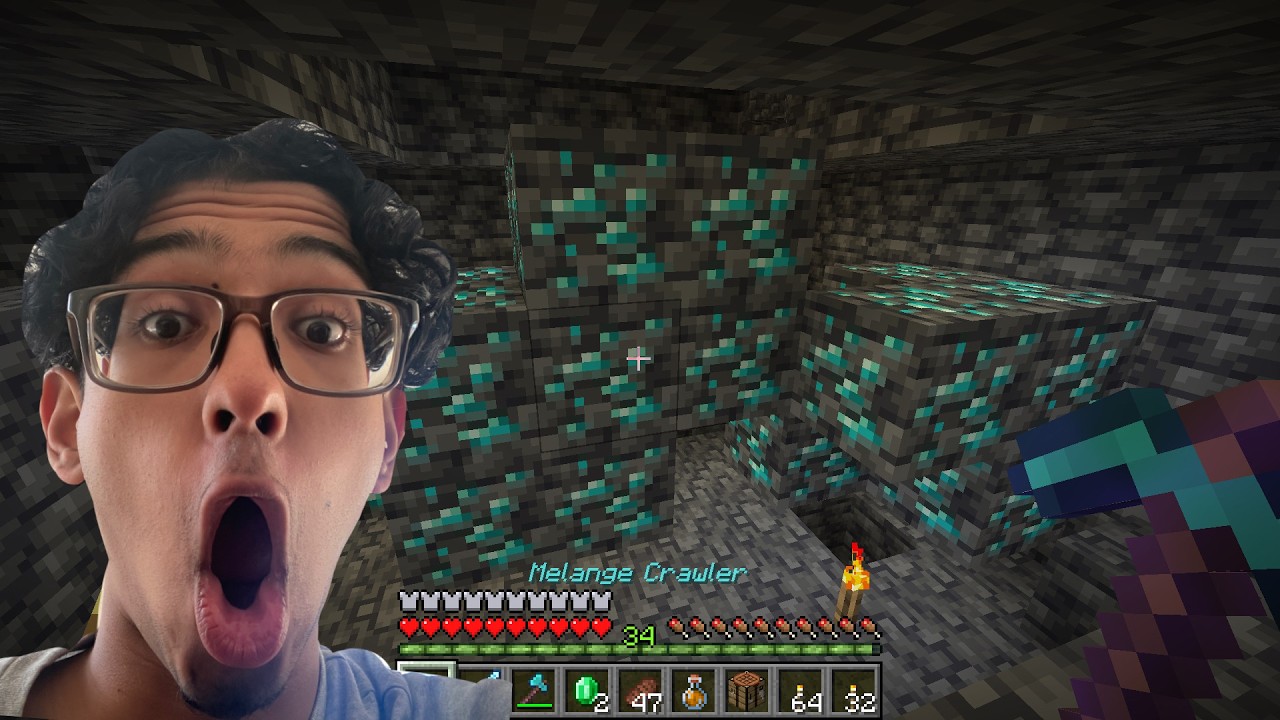 I Finally Found Diamonds In Minecraft - YouTube
