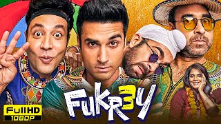 Fukrey 3 Full Movie | Pulkit Samrat, Varun Sharma, Manjot S, Richa Chadha, Pankaj T | Facts & Review