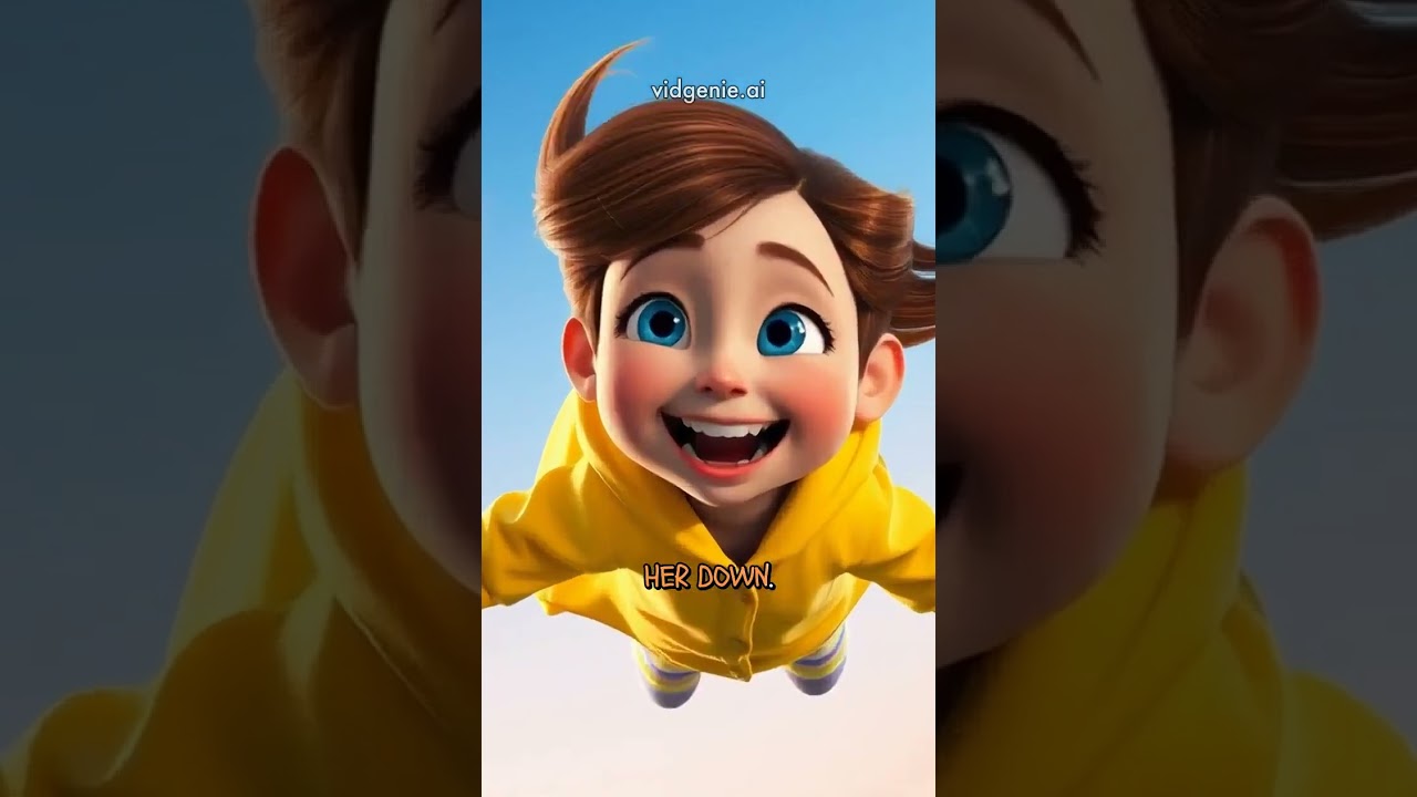 The Gravity-Defying Galoshes' Puddle Jump" - Magic rain boots help a child understand.