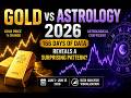 Gold vs Astrology 2026: 166 Days of Data Reveals a Surprising Pattern?