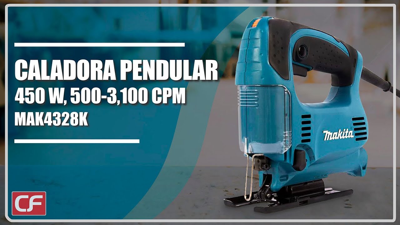 Caladora 400 Watts Pendular Makita 4328K - YouTube