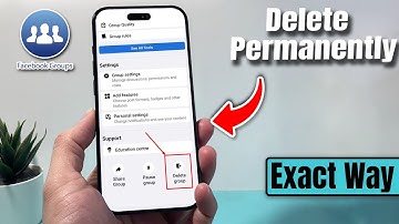 How To Delete A Facebook Group Permanently - Full Guide