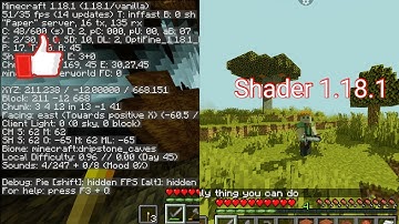 Pojavlauncher 1.18.1 shader| (100% real shader in pojavlauncher )