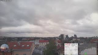 Foggy and cloudy November day in Tallinn - Time-lapse - 2025-11-05