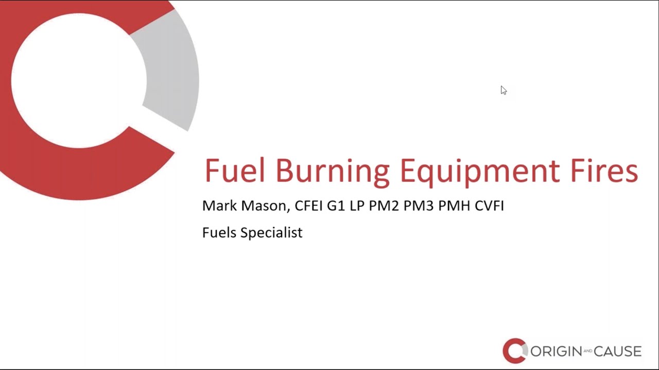 Keeping up with Fuel Burning Equipment Fires YouTube