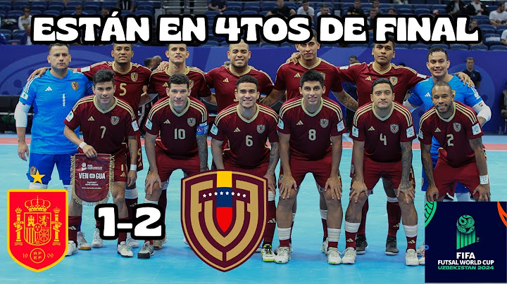 Venezuela ESTÁ EN CUARTOS DE FINAL del MUNDIAL FIFA de FUTSAL | Química Deportiva