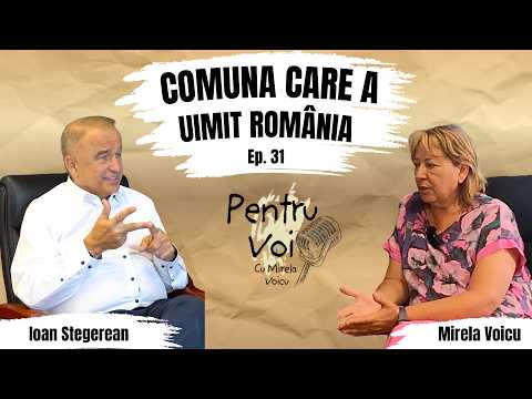 Comuna din România care arată ca o capitală europeană | Pentru voi #31