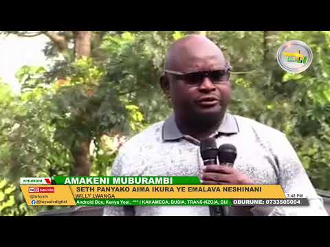 LIVE AMAKENI ANGOLOBE MUBURAMBI NENDE WILLY LWANGA LUYAATV