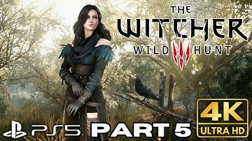 Lilacs and Gooseberries | The Witcher 3 Wild Hunt Gameplay Walkthrough Part 5 | PS5 PS4 | 4K HDR