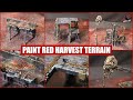 HOW TO PAINT WARCRY RED HARVEST TERRAIN - Step By Step Tabletop Ready Easy Techniques - Warhammer