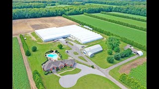 Ontario Farm For Sale - 101 Acre Farm With 2 Houses And 2-Acre Modern Greenhouse In Norfolk