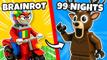I Built EVERY ROBLOX GAME out of LEGO...