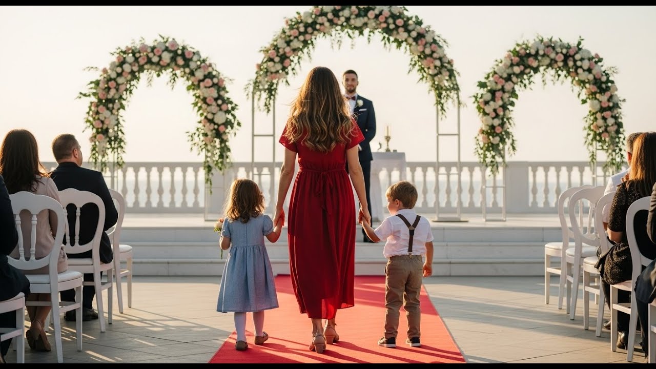 Single Mom Attends the Wrong Wedding — The Billionaire Groom Freezes When He Sees the Twins