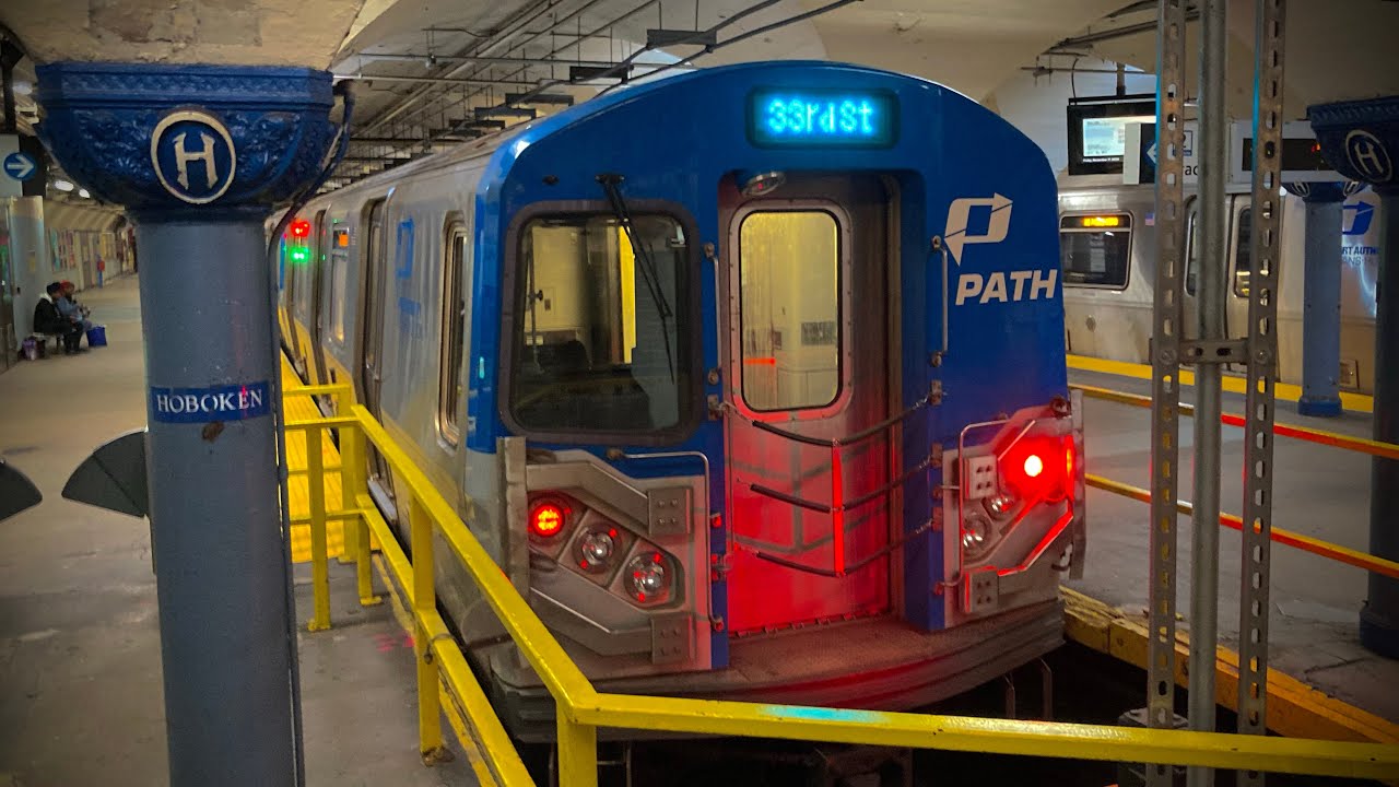 ᴴᴰ PATH train full ride from Hoboken to 33 St