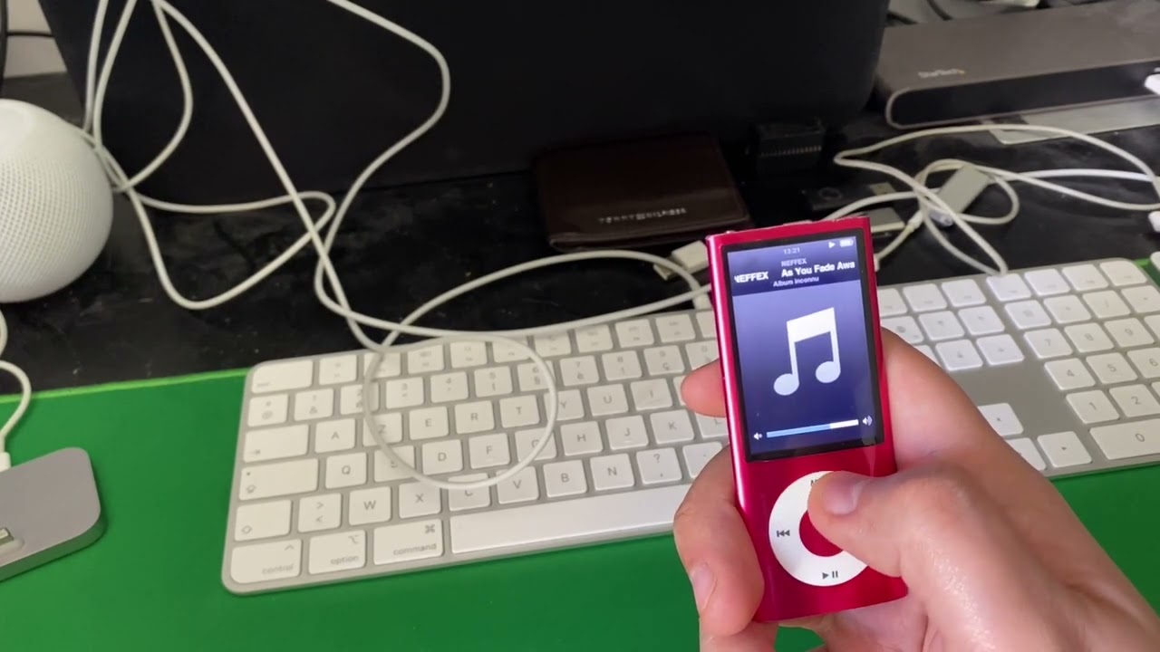 Les deux particularités de l'iPod nano 5G : haut-parleur et caméra