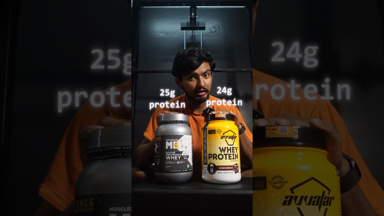 Muscleblaze vs Avvatar Whey Protein!