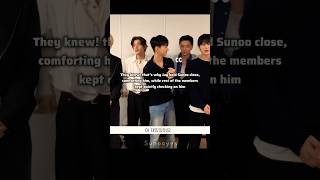 Sunoo was upset over Heeseung's leaving 🥺 #sunoo #heeseung #jake  #jay #jungwon #sunghoon #jungwon