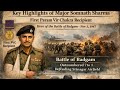 Live Tribute to Major Somnath Sharma 🇮🇳 | First Param Vir Chakra Hero | Battle of Badgam 1947