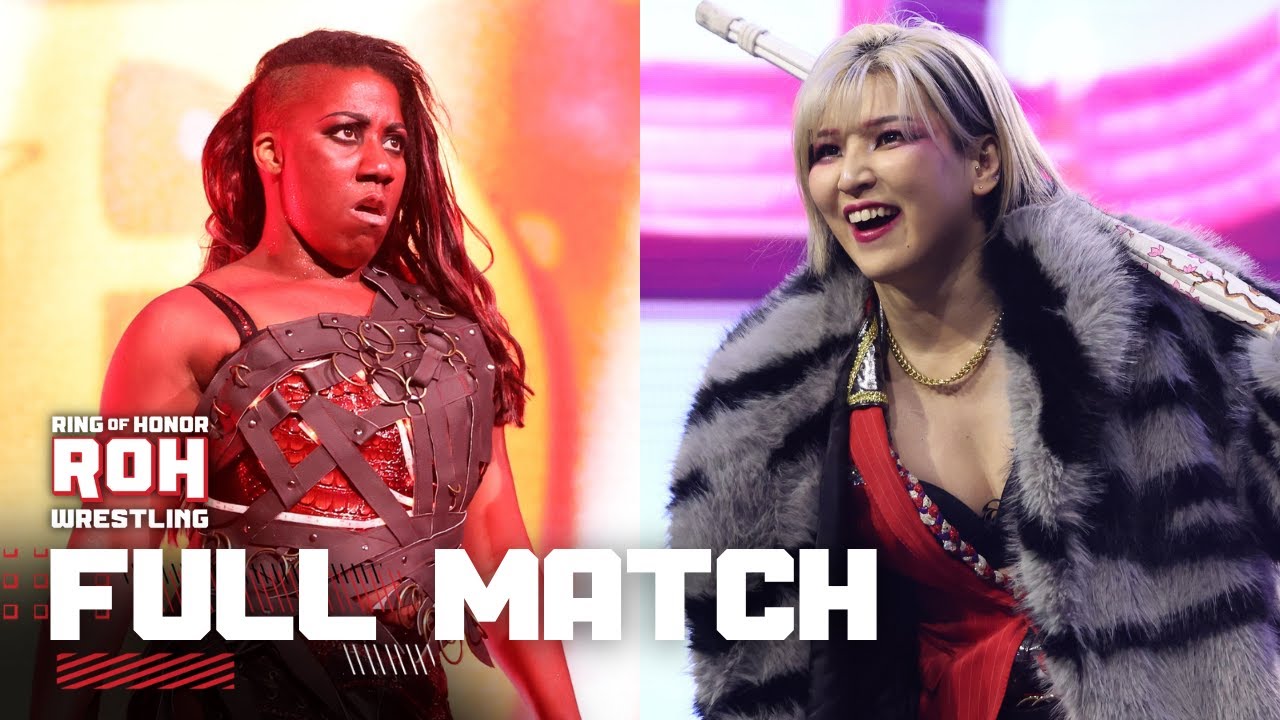 FULL MATCH: ROH Women's World Championship Athena vs. Hikaru Shida Supercard of Honor 2024