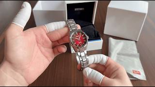 One of the Most Beautiful Red Dials I've Seen / Seiko Presage Sharp Edged SPB227 / SPB227J1