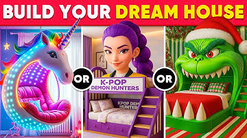 Would You Rather - Build Your Perfect Dream Luxury House 🏡✨🌈🦄 Daily Quiz