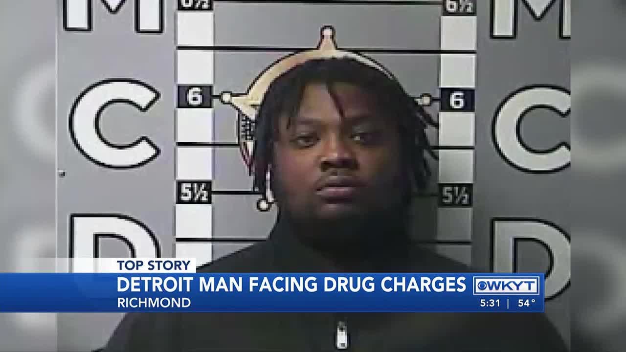 WATCH | Detroit man facing drug charges in Richmond - YouTube