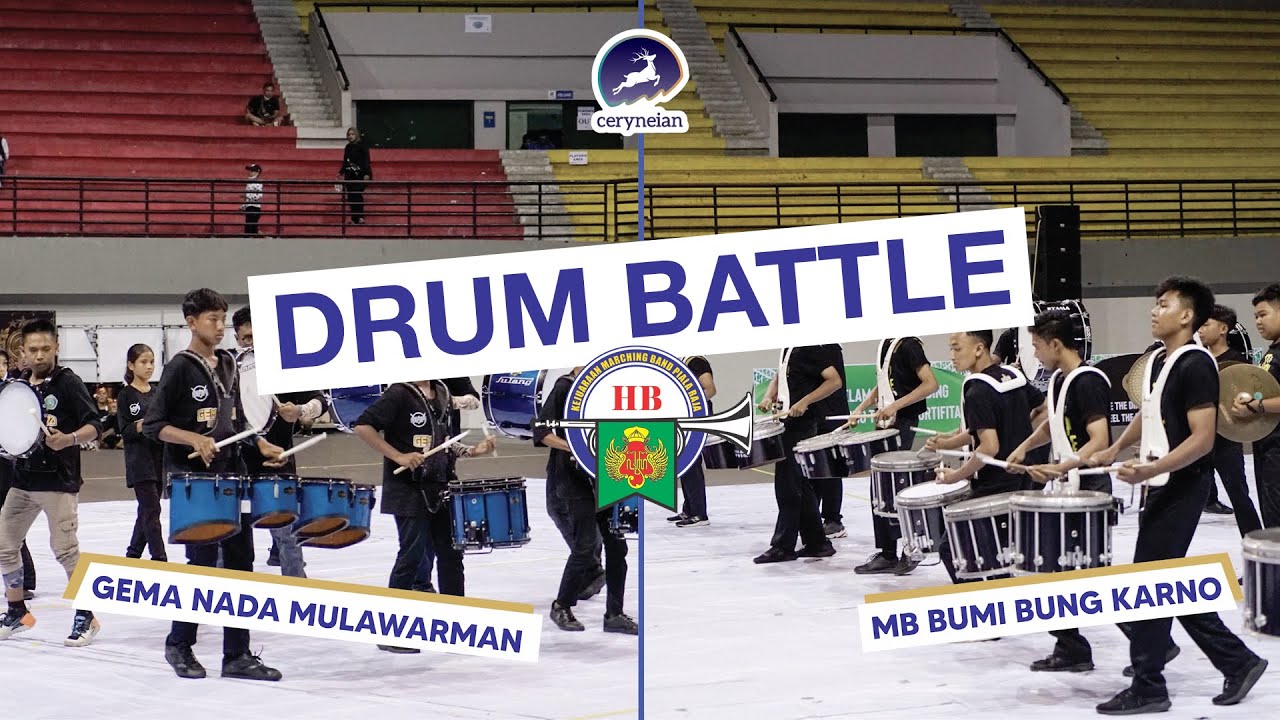 Gema Nada Mulawarman vs MB Bumi Bung Karno - Drum Battle HB Cup 2022