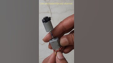 dc motor diy experiment #shorts #scienceexperiment #scienceproject #experiment