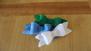 How To Make A Felt Bow - DIY Crafts Tutorial - Guidecentral