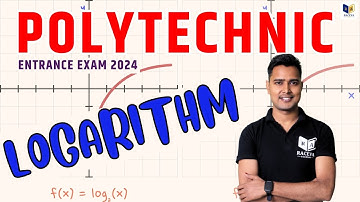 Polytechnic Entrance Exam 2024 | Polytechnic Entrance Logarithm by Er Ashok Sir | #racevaacademy