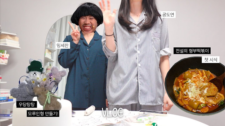 𝗩𝗟𝗢𝗚. 직장인 브이로그ㅣ형부떡볶이 is 뭔들...모루인형 is 뭔들...😆ㅣ친구집에서 디지털 디톡스와 힐링📱💆🏻‍♀️
