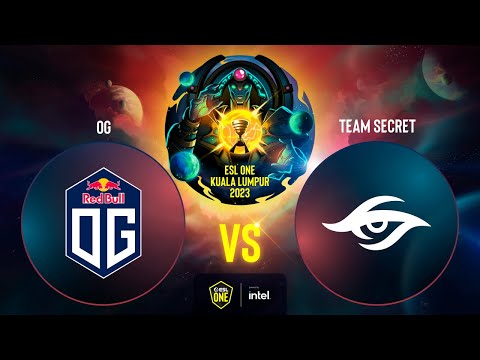 OG проти Team Secret | Гра 2 | ESL One Kuala Lumpur 2023 - CQ - WEU