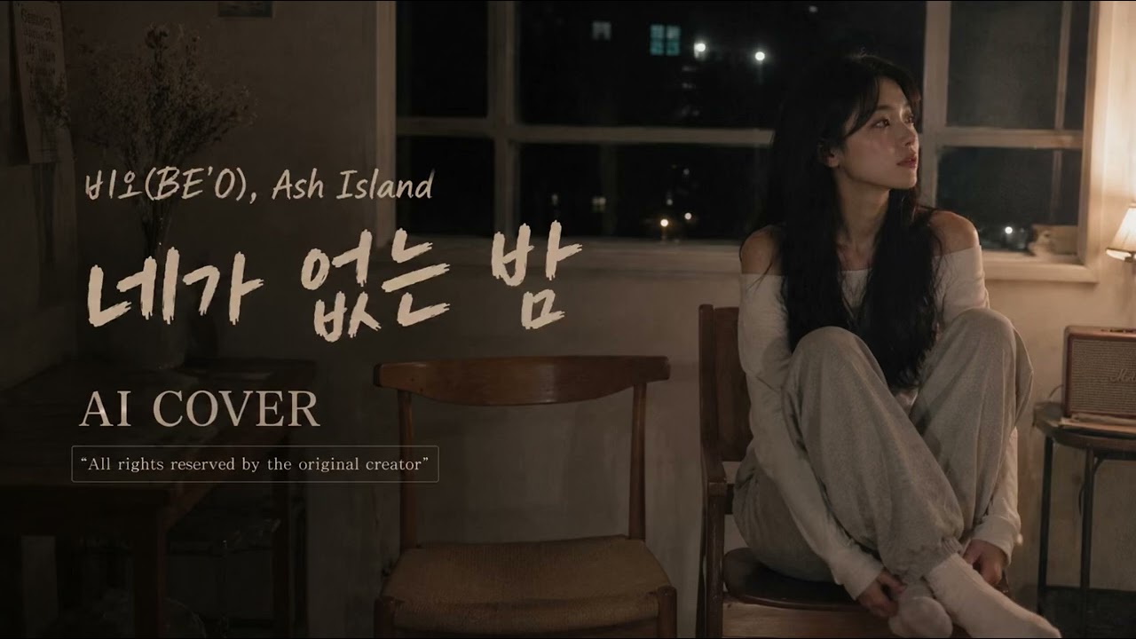 비오(BE’O) Ash Island 네가 없는 밤 [AI COVER]