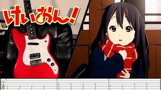 Video thumbnail of "[TABS] K-ON! [Nakano Azusa]【Jajauma Way to Go】Guitar Cover"
