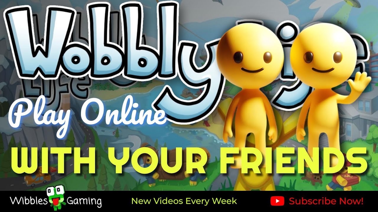 Как играть в Wobbly Life онлайн с друзьями в 2026 году! | Как играть с друзьями в Steam!