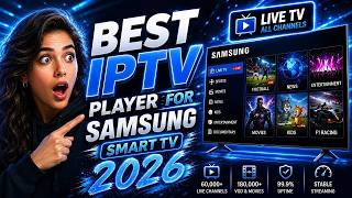 Best IPTV Player For Samsung Smart TV