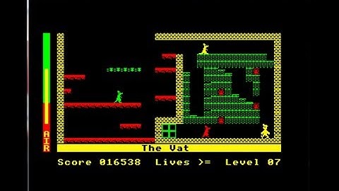 Manic Miner - Acorn BBC Micro - emulador Horizon 2.1 - testeado en Windows 7 x64
