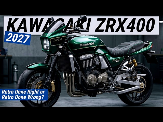 Kawasaki Brings Back the ZRX400 | Retro Done Right or Retro Done Kawasaki Brings Back the ZRX400 | Retro Done Right or Retro Done