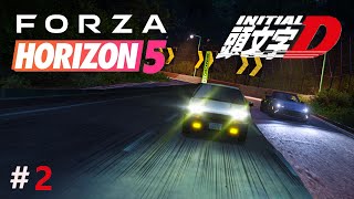 Forza Horizon 5 x Initial D: A Final A800 RWD Touge Race | Episode 2