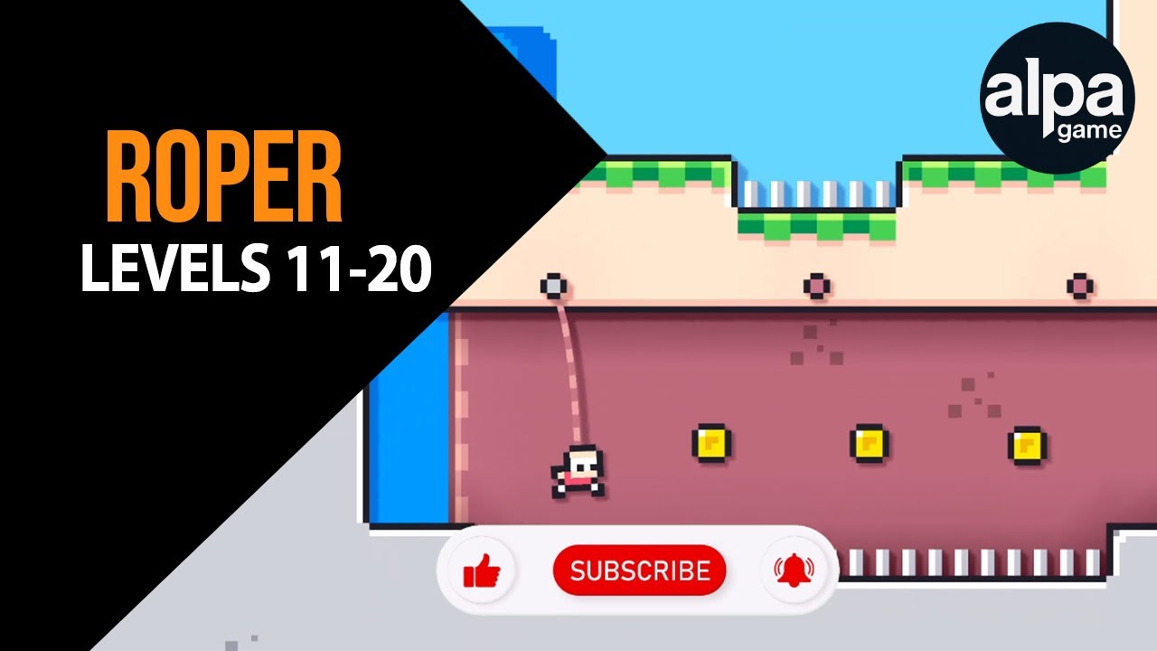 Fancade Roper – Levels 11 to 20 🕹️🔥 - YouTube