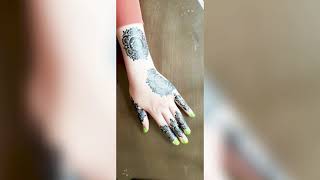 نقش حنة سودانية  بقممممة الروووعة Sudanese Henna Is Very Beautiful