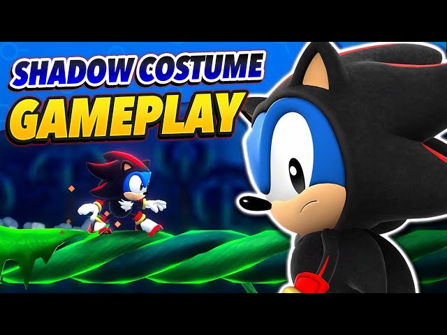 Shadow (Costume) Gameplay in Sonic Superstars! 