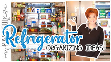 REFRIGERATOR ORGANIZATION IDEAS ✨New✨Fridge Clean & Organize With Me