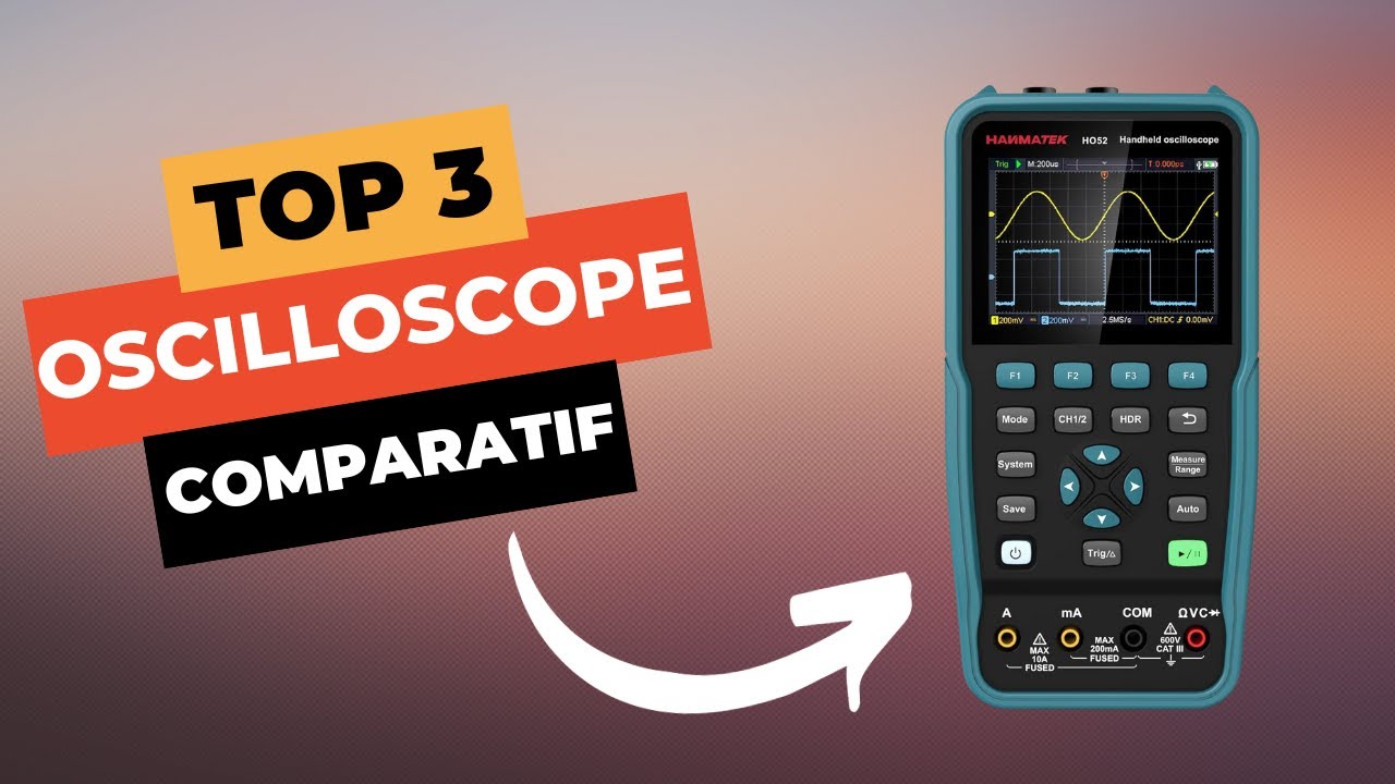 TOP 3 Meilleur Oscilloscope 2024 🔥 YouTube