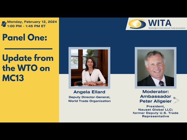 2024 WITC: Update from the WTO on MC13