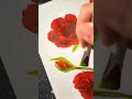 rose painting tutorial #paintingtutorial #painting #paintingideas