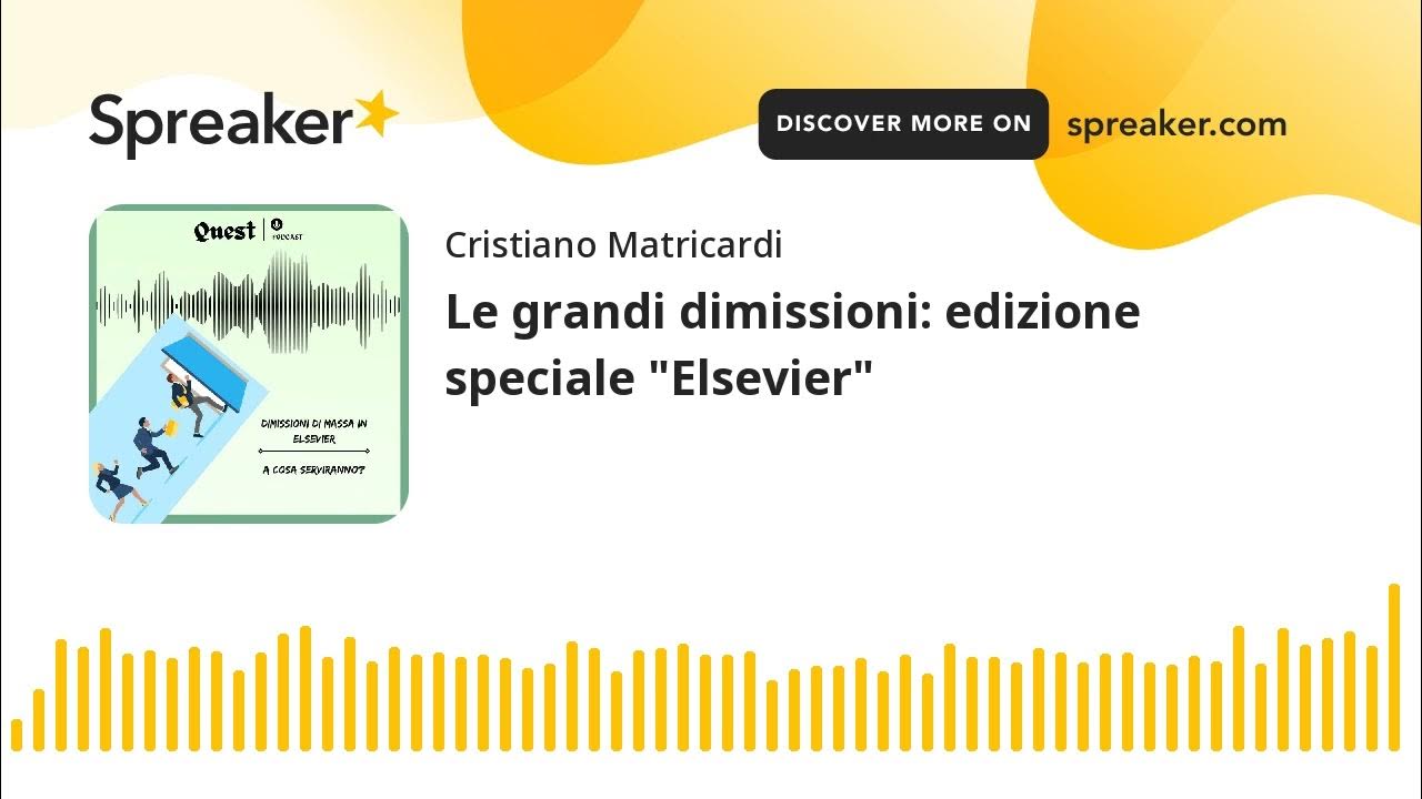 Le grandi dimissioni: edizione speciale 