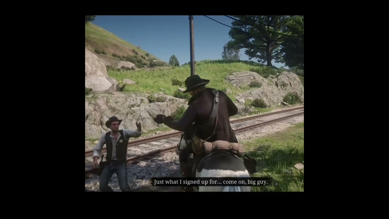 Arthur and Archibald chasing a prisoner #rdr2 #rdr #arthurmorgan #short ...